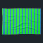 Design für blaue und grüne Streifen Geschirrtuch<br><div class="desc">Horizontale Streifen in Blau und Grün - nahtlose Wiederholung des Musters - Hintergrund Drucken</div>
