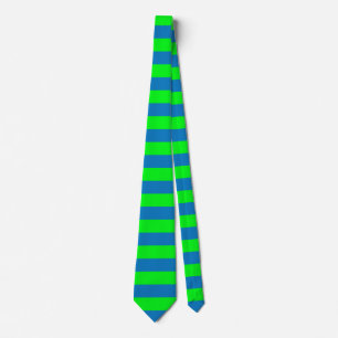 Design für blaue und grüne Streifen Krawatte