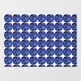 Design für blaues Saphir Fensteraufkleber