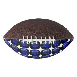 Design für blaues Saphir Football