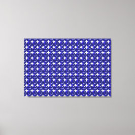 Design für blaues Saphir Leinwanddruck