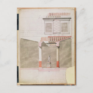Design für das Atrium des Pompejischen Palastes Postkarte