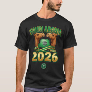 Design für das Fußballteam Saudi-Arabien 2026 T-Shirt