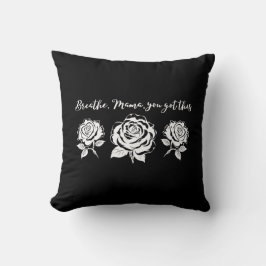 Design für das Leben auf inspirierender Mama Kissen