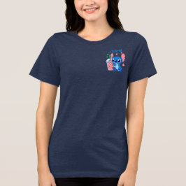 Design für das weibliche T-Shirt Tri-Blend Shirt