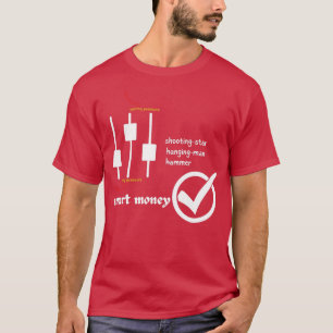 Design für den Handel mit intelligentem Geld T-Shirt
