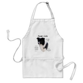 Design für den Verlauf von Border Collie Schürze