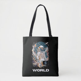 Design für den Weltraum Tasche