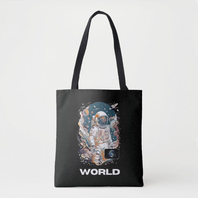 Design für den Weltraum Tasche (Vorderseite)