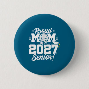 Design für die Abschlussklasse 2027 Schulvolleybal Button