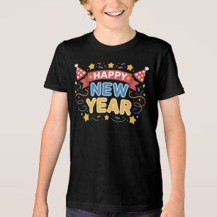 Design für die Feier zum Neuen Jahr Tri-Blend Shirt