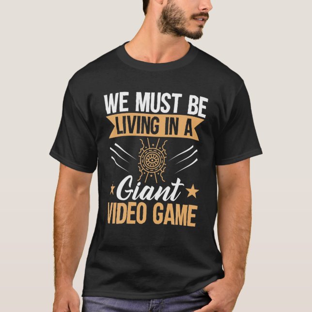 Design für die flache Erde der Verschwörung von Ga T-Shirt (Vorderseite)