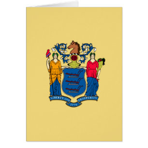 Design für die Flaggen des Staates New Jersey