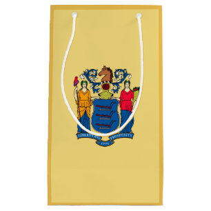 Design für die Flaggen des Staates New Jersey Kleine Geschenktüte