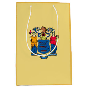 Design für die Flaggen des Staates New Jersey Mittlere Geschenktüte