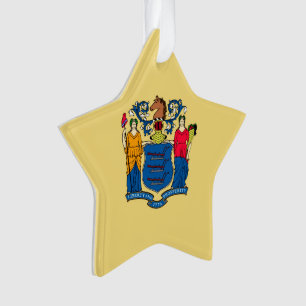 Design für die Flaggen des Staates New Jersey Ornament