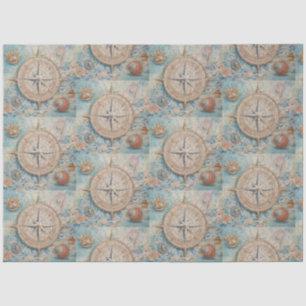 Design für die Serie "Nautical Compass" 21 Seidenpapier