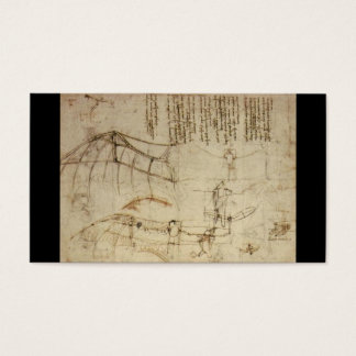 Design für eine Flugmaschine von Leonardo Da Vinci