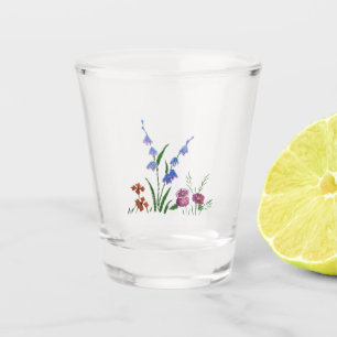 Design für Glaskunst Schnapsglas