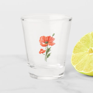 Design für Glaskunst Schnapsglas