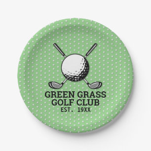 Design für Golf Club-Logos Pappteller