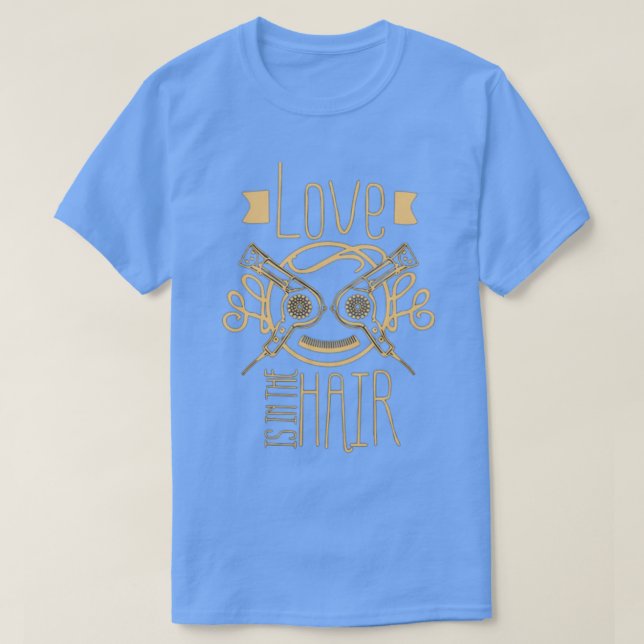 Design für Haarstyling T-Shirt (Design vorne)