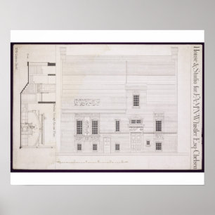 Design für House & Studio für J.A.M. Whistler Esq, Poster