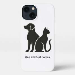 Design für Hunde und Katzen iPhone Hülle