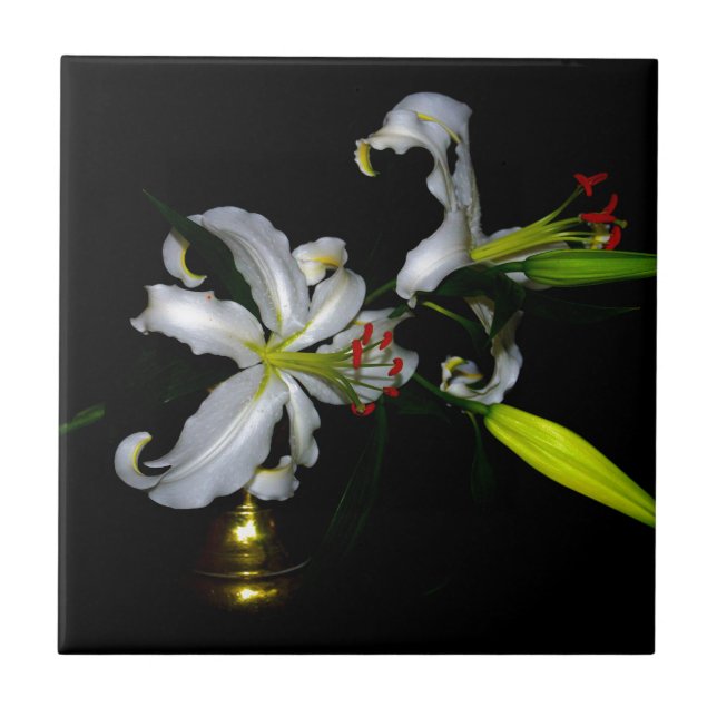 Design für irische Blume Fliese (Vorderseite)