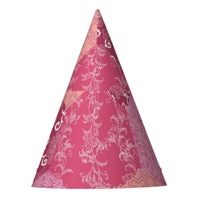 Design für japanische Stilmuster Partyhütchen (Vorderseite)