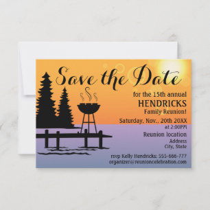 Design für kreative Wiedersehen-Familie Save the D Save The Date