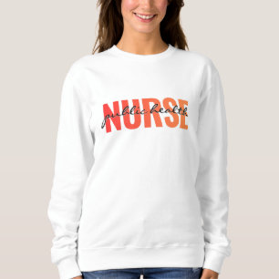 Design für öffentliche Gesundheitskrankenschwester Sweatshirt