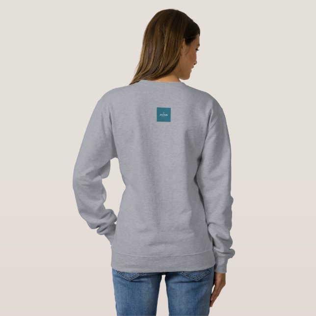 Design für positive Bilder und Motivierend Zitate Sweatshirt (Schwarz voll)