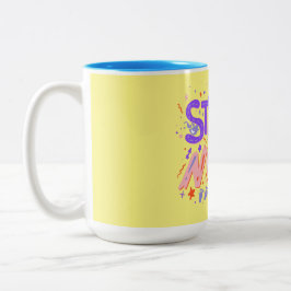Design für trendige Tasse