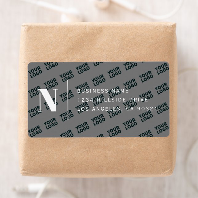 Design gepolsterter Logos Moderne, graue, weiße Rü (Insitu)