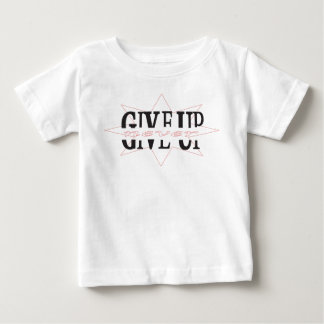Design "Gib nie auf" Baby T-shirt
