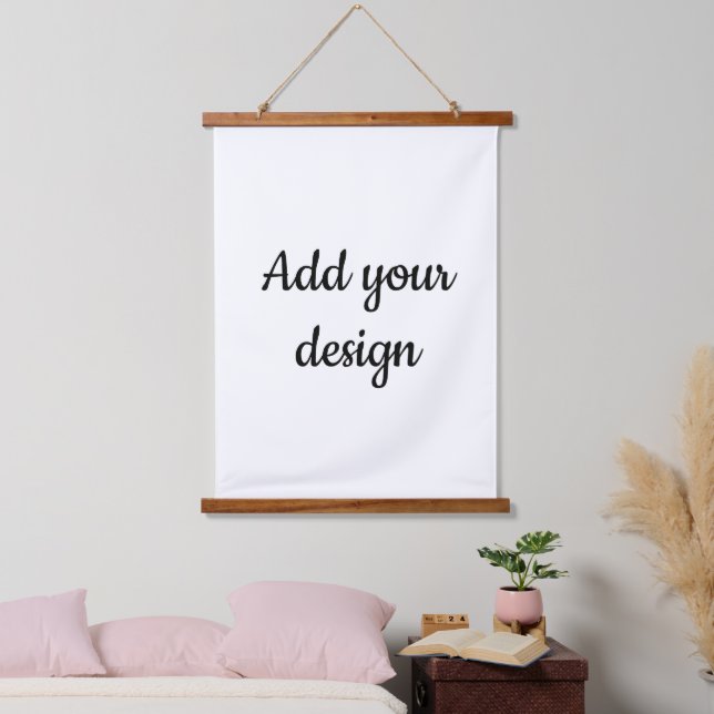 Design hinzufügen wandteppich mit holzrahmen (Schlafzimmer)