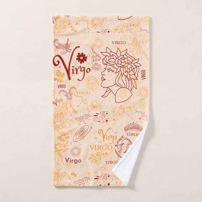 Design Horoskop Design Handtuch (Handtuch)