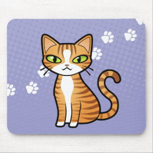 Design Ihrer eigenen Cartoon-Katze Mousepad