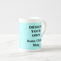 Design Ihrer eigenen Knochen-China-Tasse - Light B