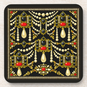 Design inspiriert von Mary Queen of Scots Jewels Getränkeuntersetzer