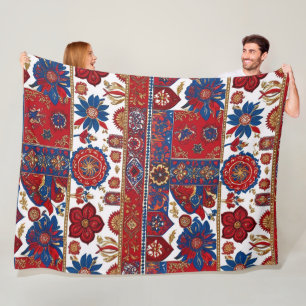 Design inspiriert von serbischer ethnischer Nahtlo Fleecedecke