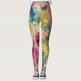 Design-Leggings mit ausgefallenem Muster  Leggings