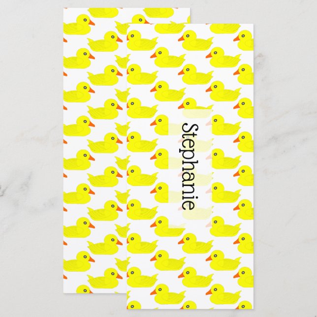 Design-Lesezeichen für Gummihauben (Vorne/Hinten)