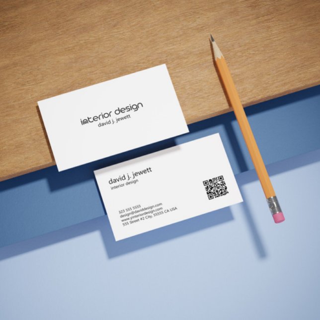 Design-Logo für Schwarz/Weiß Visitenkarte (Von Creator hochgeladen)