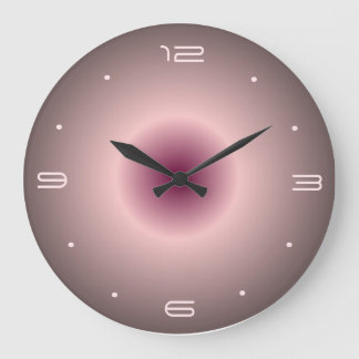 Design lumineux rose rose> Horloges rondes