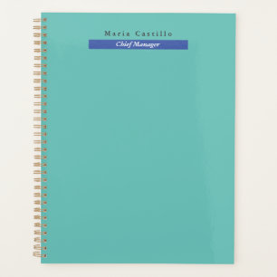 Design minimaliste bleu clair élégant