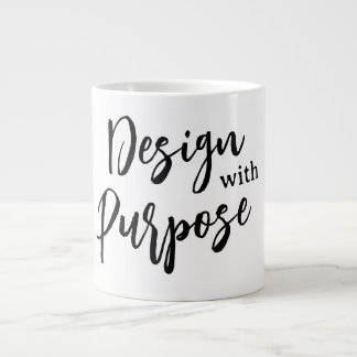 Design mit Absicht  Jumbo-Tasse