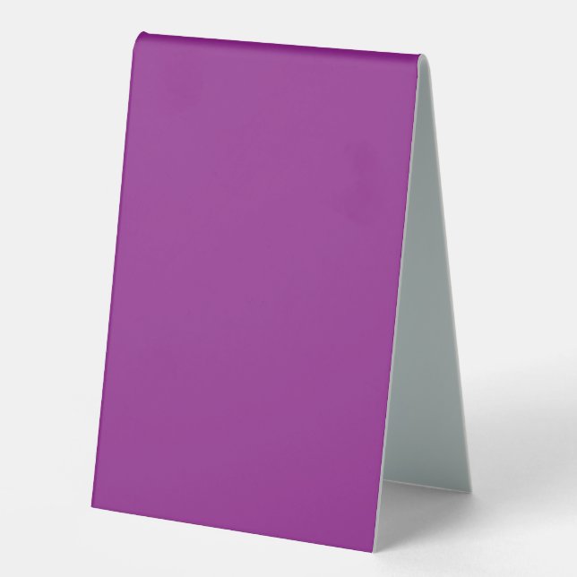 Design mit Atemberaubendem Lila Hintergrund und We Tischaufsteller (Vorderseite)