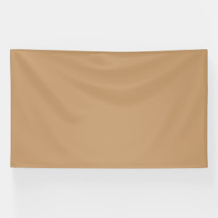 Design mit braunem Hintergrund und weißer Grenze Banner